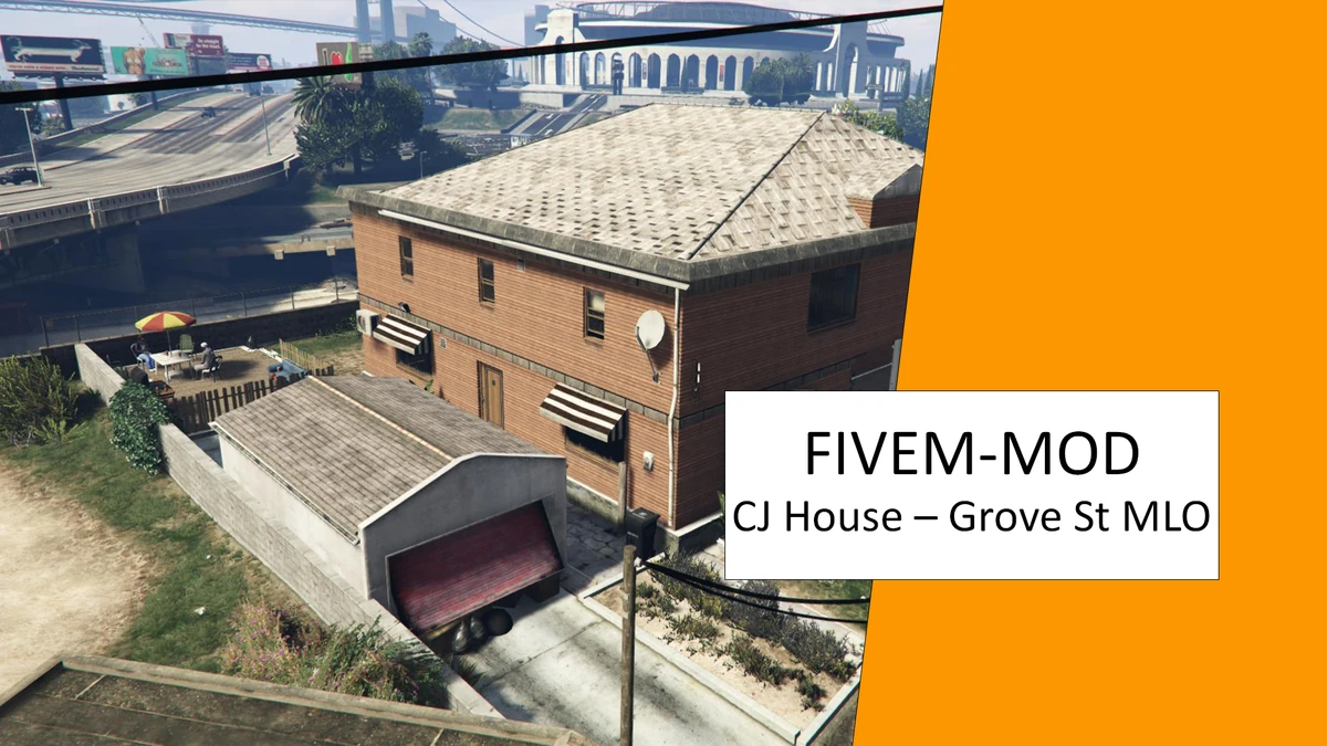 CJ House – Grove St MLO (Fully Open Source) | FiveM Custom Grove Street House